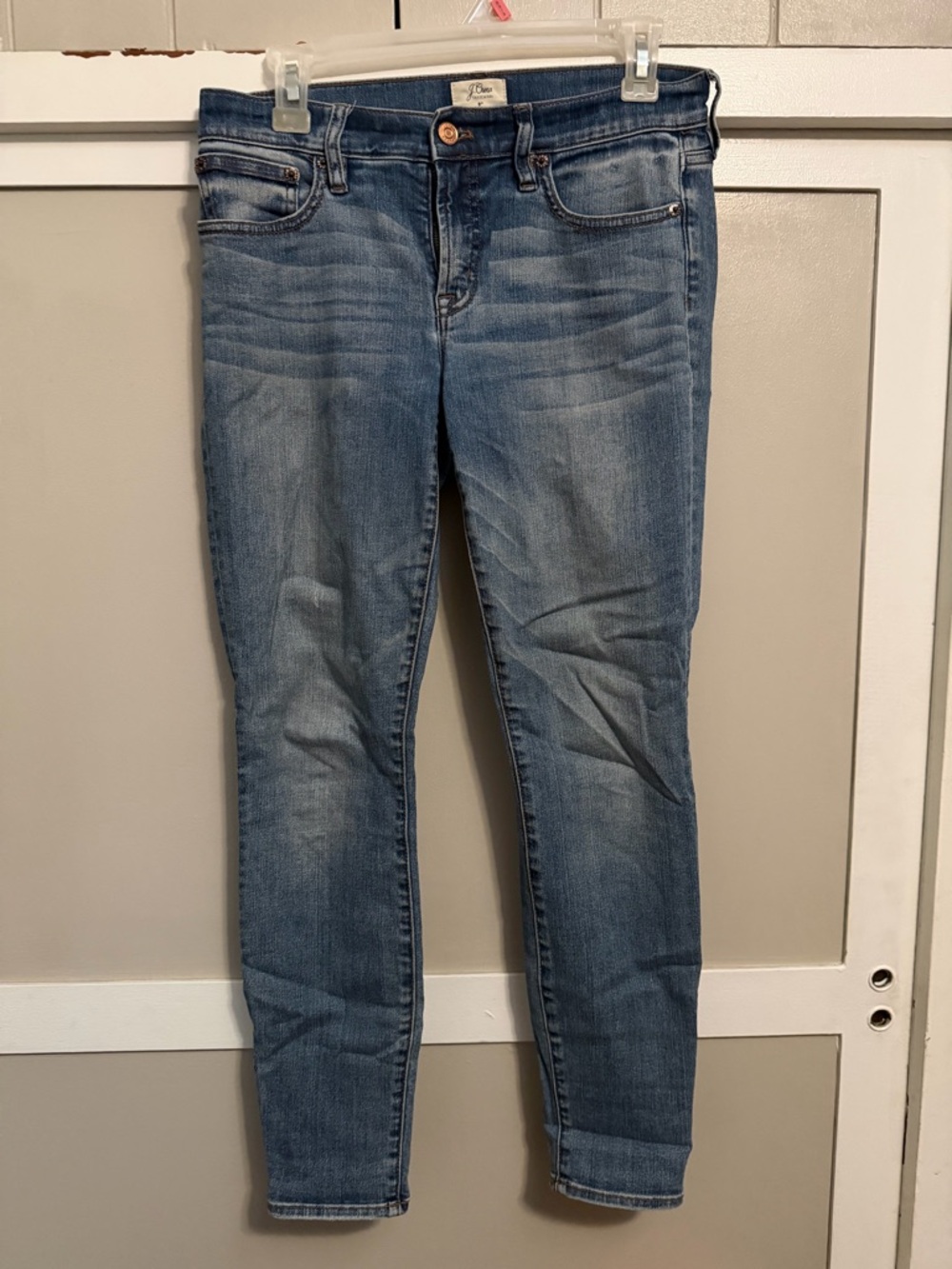 J-Crew Mid-Wash Blue Women’s Slim Jeans